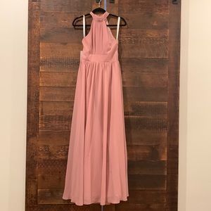 Dusty Rose Bridesmaid Dress